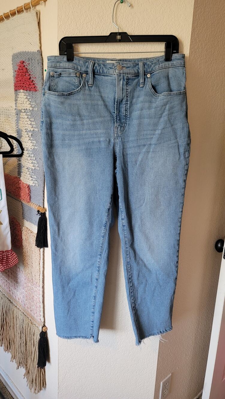 Madewell The Curvy Perfect Vintage Jean, sz 31